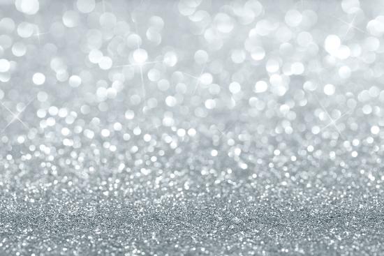 Silver Glitter Background Prints by Rangizzz at AllPosters.com