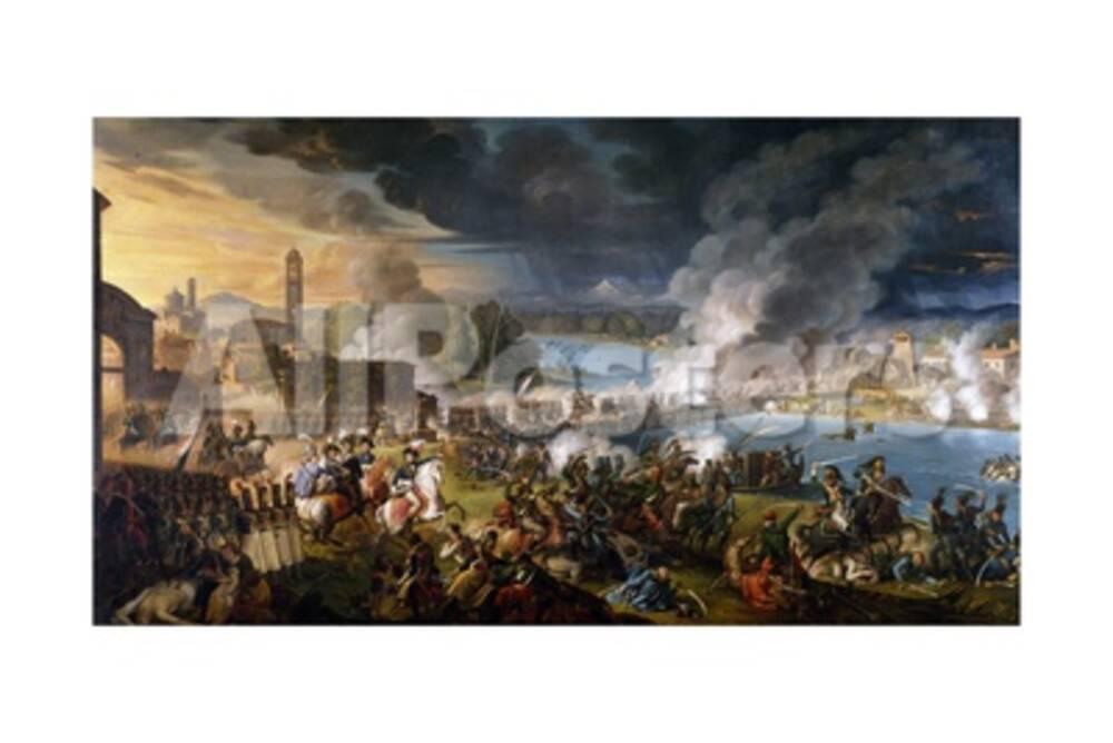 'Battle of Lodi Bridge, May 10, 1796' Giclee Print Pietro Bonaventura