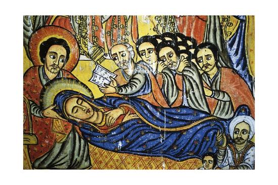 death of mary ura kidane mihret monastery lake tana amhara region