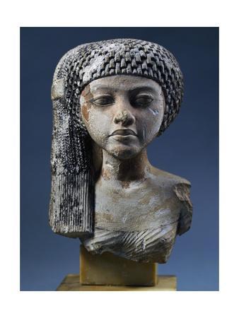 'Bust of Akhenaten's Daughter' Giclee Print | AllPosters.com