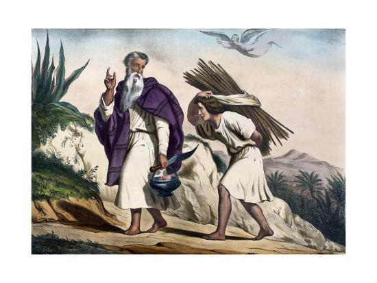 Abraham and his son story image