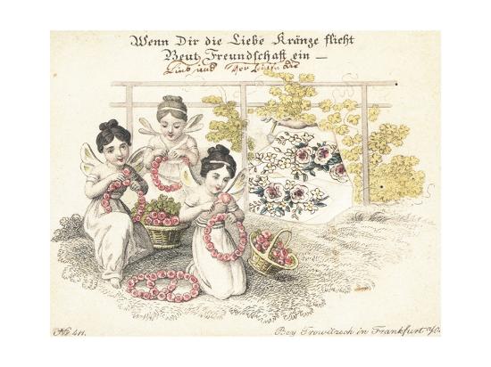 'German Greetings Card' Giclee Print - | AllPosters.com