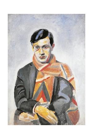 'Portrait of Tristan Tzara, 1923' Giclee Print - Robert Delaunay