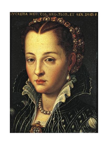 'Portrait of Lucrezia De Medici' Giclee Print | AllPosters.com