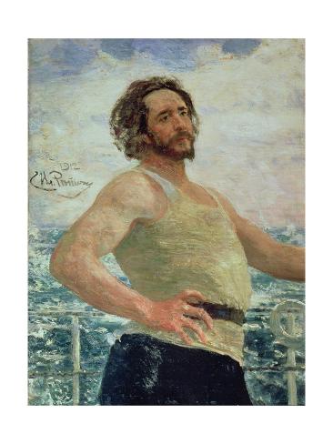Portrait Of The Author Leonid Andreev