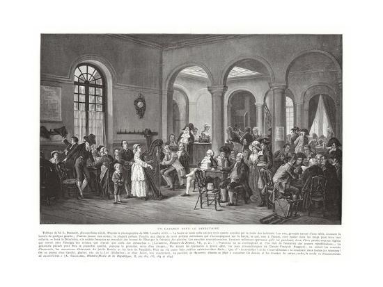 a cabaret under the directory french revolution 1795 1799 giclee