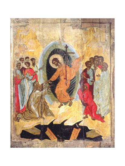Afbeeldingsresultaat voor novgorod icon ´Descent into hades´