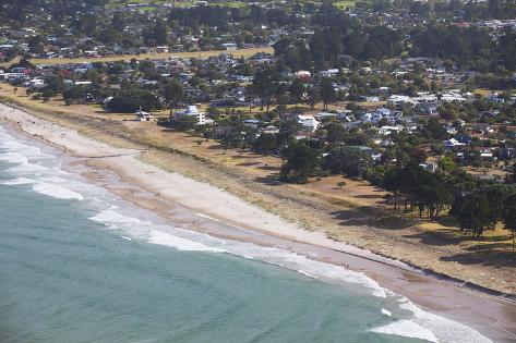 View of Pauanui Beach, Tairua, Coromandel Peninsula, Waikato, North
