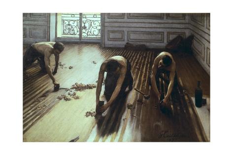 The Floor Scrapers Posters By Gustave Caillebotte At Allposters Com