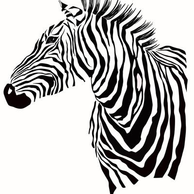 Download Animal Illustration of Vector Zebra Silhouette Prints by ...
