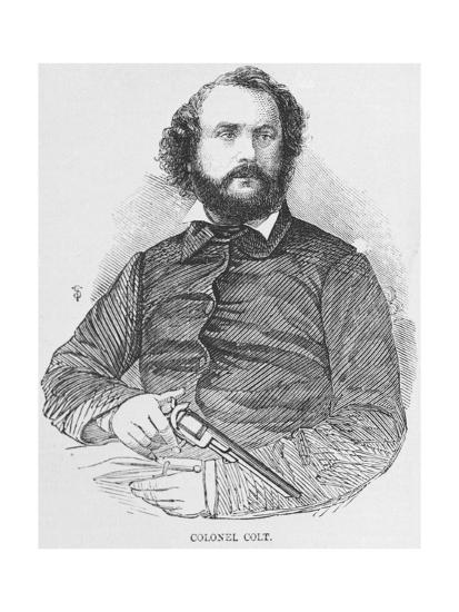 The colt breech loading revolver image