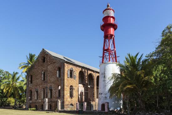 French Guiana Ile Royale Lighthouse Situated On Prison Island