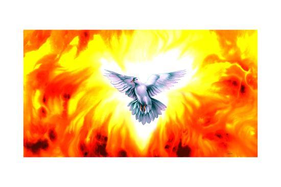 holy spirit fire giclee print by spencer williams at allposters com