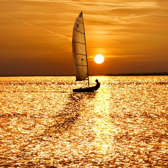 'Sailing Off into the Sunset' Photographic Print Adrian Campfield