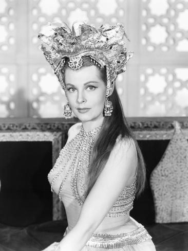 The Diamond Queen Arlene Dahl vintage movie poster