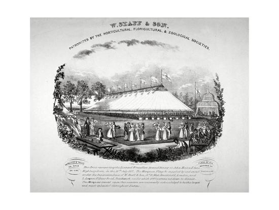 Highbury Barn Islington London 1837 Giclee Print By F Alvey At