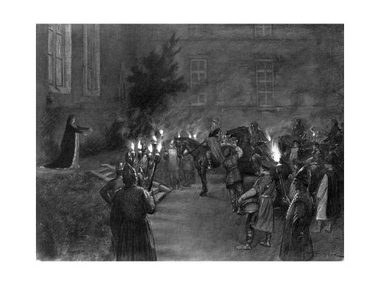 King Duncan Arrives At Macbeths Castle - Polixio