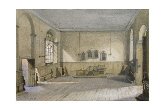The Chapel In Queen S Bench Prison Borough High Street Southwark