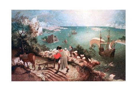 landscape with the fall of icarus landscape with the fall of icarus