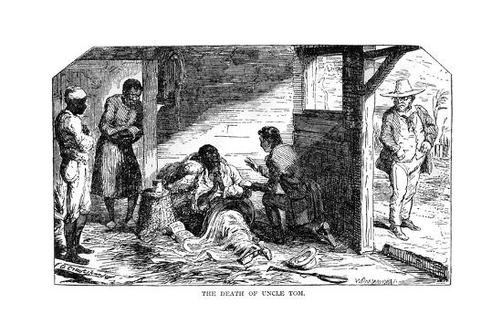 The Death Of Uncle Tom From Uncle Tom S Cabin Published 1852