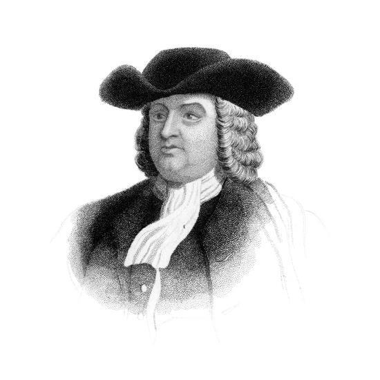 'William Penn, Founder of the Commonwealth of Pennsylvania' Giclee ...