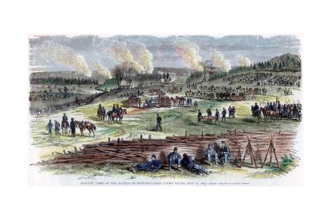 'Battle of Spotsylvania Court House, Virginia, American Civil War, 12