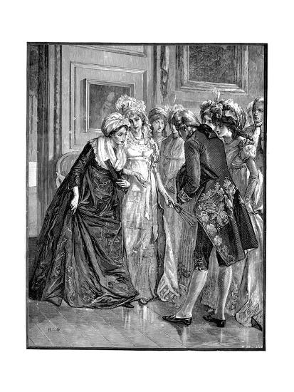 Hannah More Being Introduced To Society English Religious Writer - 