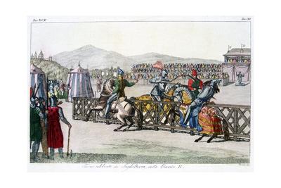 Medieval jousting for kids image