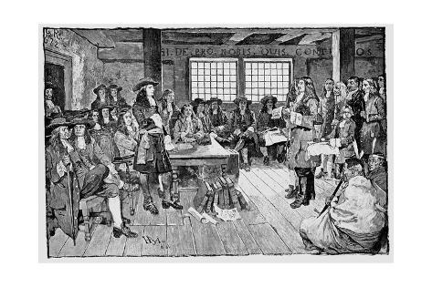 William Penn (1644171) English Quaker and Colonialist, Founder of Pennsylvania, 1682 Giclee