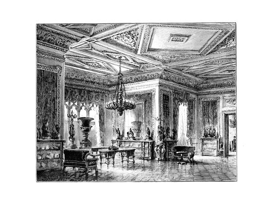 The Green Drawing Room Windsor Castle C1888