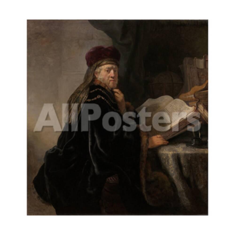 A Scholar Seated at a Desk (Scholar at His Stud) Giclee Print by ...