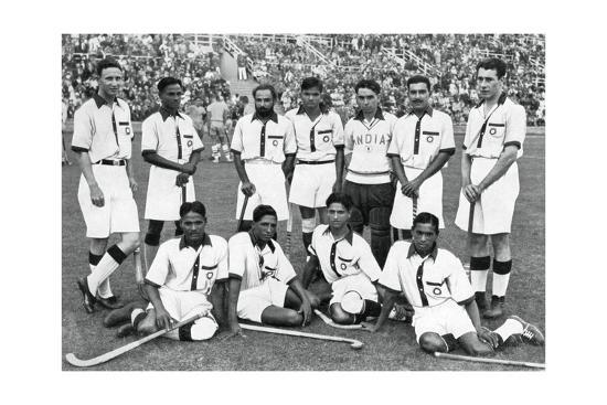 The Indian Hockey Team, Gold Medal Winners, Berlin Olympics, 1936 ...