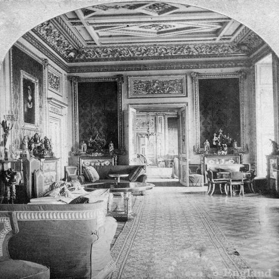 The Green Drawing Room Windsor Castle Windsor Berkshire Late 19th Century