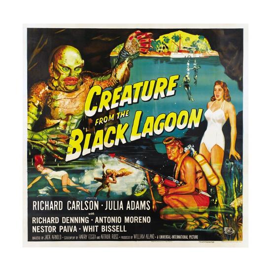 Creature From The Black Lagoon 1954 Giclee Print Allposters Com