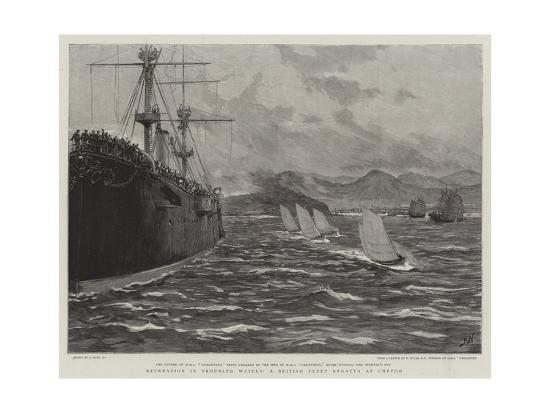 Recreation In Troubled Waters A British Fleet Regatta At Chefoo - 