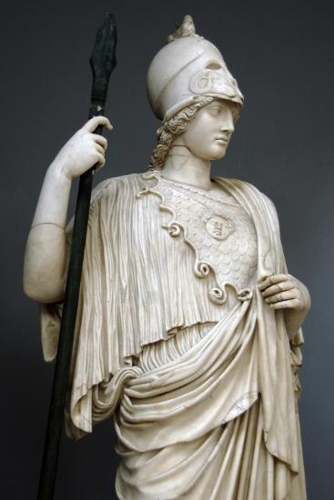 The Athena Giustiniani. Roman Copy of a Greek Statue of Pallas ...