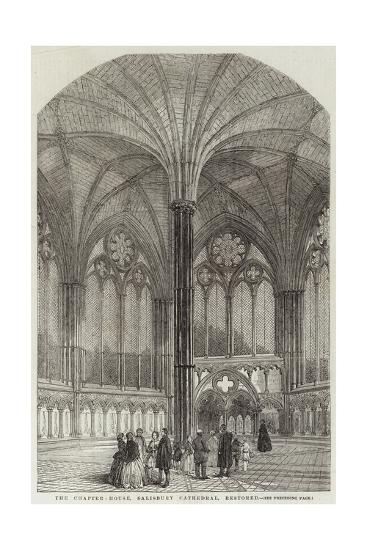 The Chapter House Salisbury Cathedral Restored Giclee Print Allposters Com