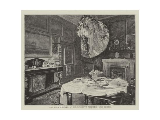 The Dynamite Explosion At Trafalgar House Redland Bristol