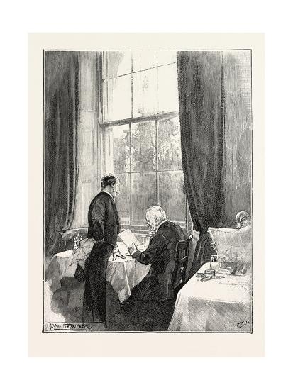 The Coffee Room, Athenaeum Club, Pall Mall, London, UK, 1893 ...