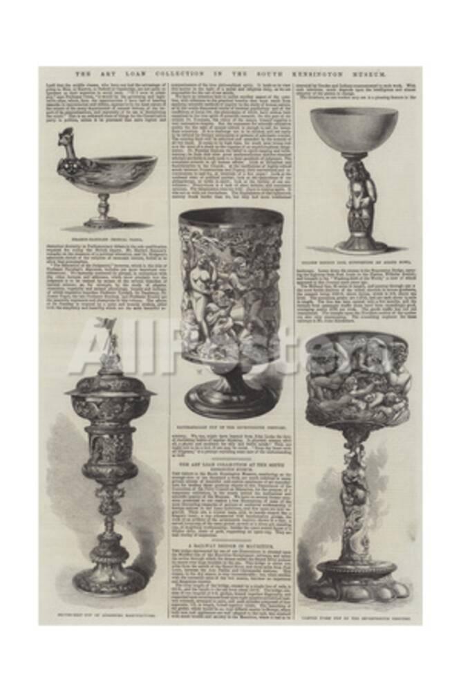 'The Art Loan Collection in the South Kensington Museum' Giclee Print
