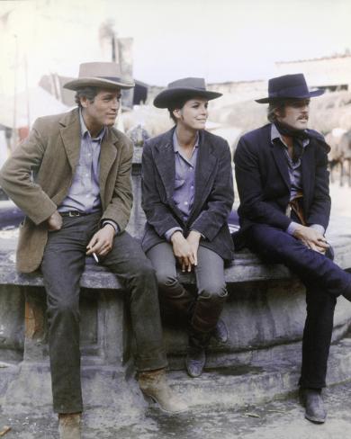 BUTCH CASSIDY AND THE SUNDANCE KID 24X30 Poste rPaul Newman and Robert Redford