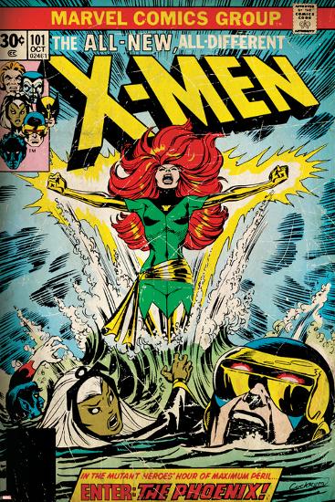 Marvel Comics Retro The X Men Comic Book Cover No 101