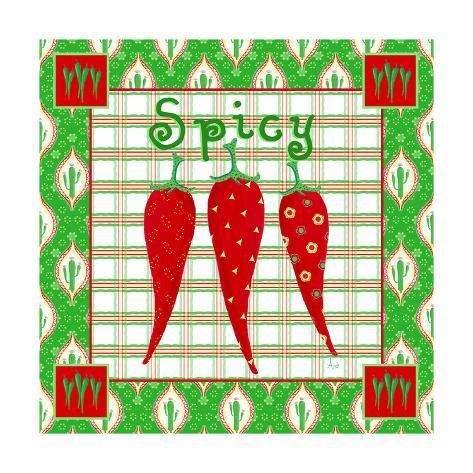 Watercolor Pepper III Poster Print by Andi Metz 24 x 24