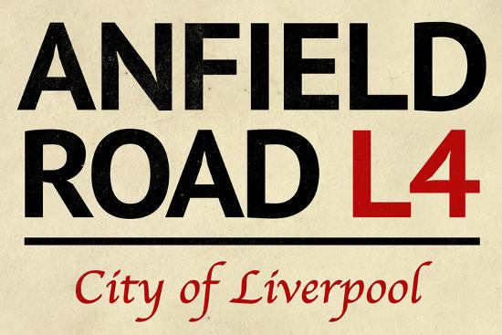 Anfield Road L4 Liverpool Street Posters Allposters Com