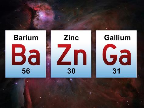 Ba Zn Ga Elements