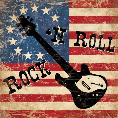 Rock N Roll Posters by N. Harbick at
