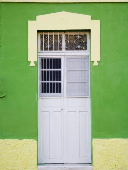 Colorful Doors Merida Yucatan Mexico Photographic Print By