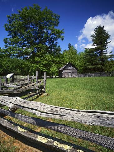The Puckett Cabin Blue Ridge Parkway Virginia Usa Photographic