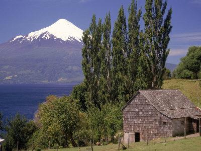 chile mountain farm background walter bibikow