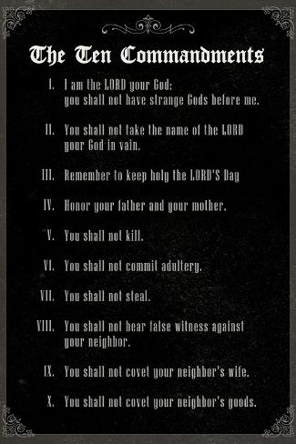 ten commandments bible verse ten commandments bible verse